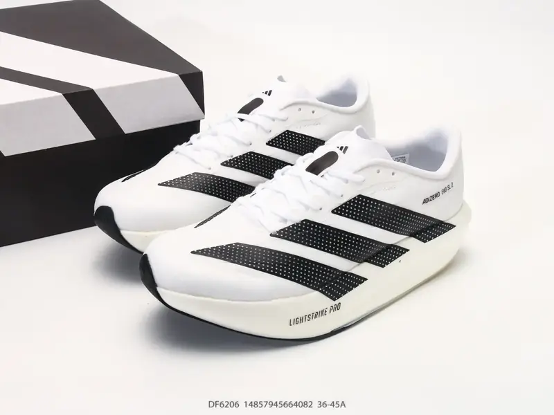 adidas Adizero Evo SL 2 运动舒适增高 低帮 马拉松训练竞速跑步鞋 DF6206 #14857945664082