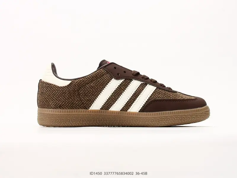 Adidas Originals Wb Pony Tonal Samba OG 阿迪达斯 桑巴舞系列绅士德训足球风百搭低帮休闲运动板鞋 ID1450 #33777765834002