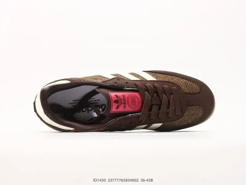 Adidas Originals Wb Pony Tonal Samba OG 阿迪达斯 桑巴舞系列绅士德训足球风百搭低帮休闲运动板鞋 ID1450 #33777765834002