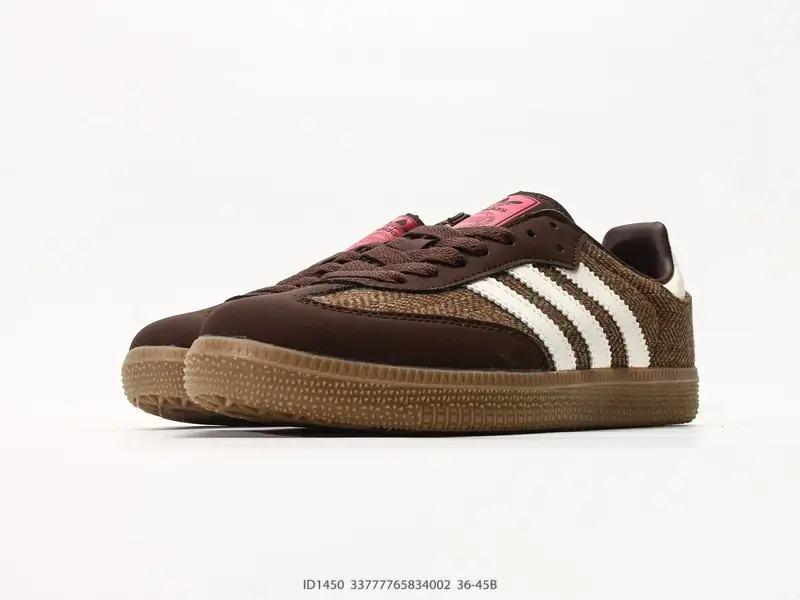 Adidas Originals Wb Pony Tonal Samba OG 阿迪达斯 桑巴舞系列绅士德训足球风百搭低帮休闲运动板鞋 ID1450 #33777765834002
