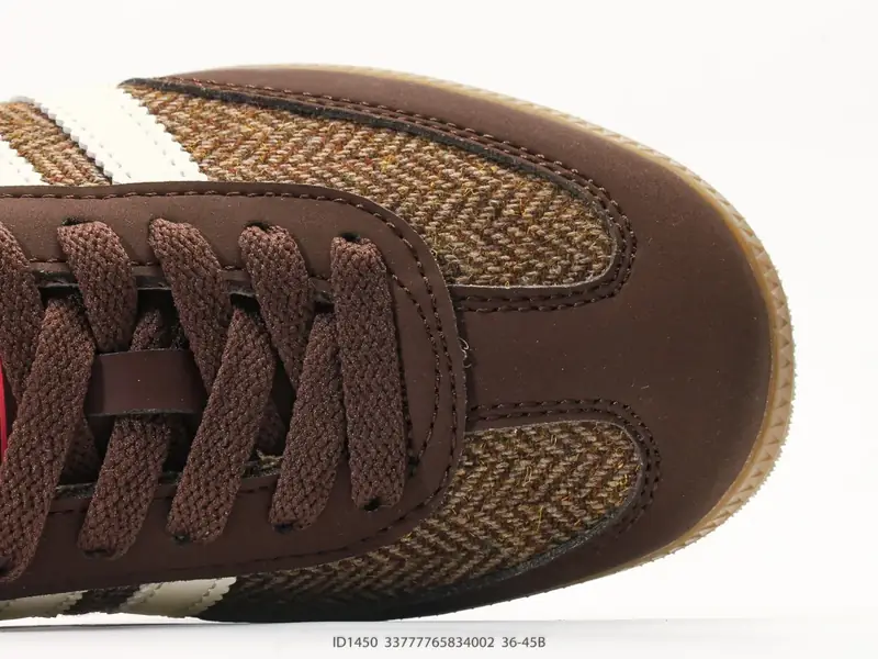 Adidas Originals Wb Pony Tonal Samba OG 阿迪达斯 桑巴舞系列绅士德训足球风百搭低帮休闲运动板鞋 ID1450 #33777765834002