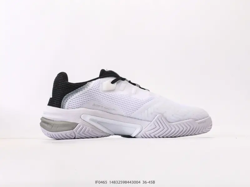 阿迪达斯Adidas Barricade 13 M Leather 男女子网球鞋老爹运动鞋，搭配舒适皮革 IF0465 #14832598443004