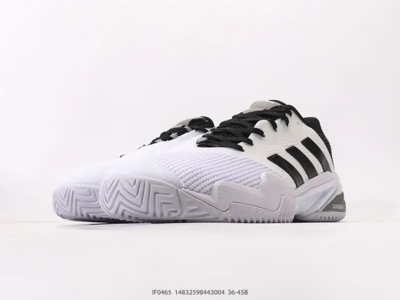 阿迪达斯Adidas Barricade 13 M Leather 男女子网球鞋老爹运动鞋，搭配舒适皮革 IF0465 #14832598443004