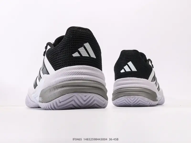 阿迪达斯Adidas Barricade 13 M Leather 男女子网球鞋老爹运动鞋，搭配舒适皮革 IF0465 #14832598443004