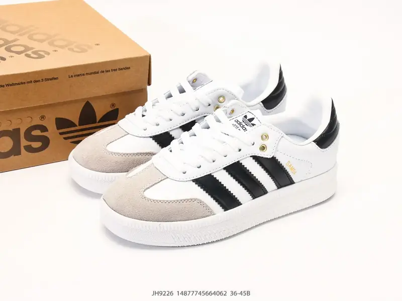 Adidas Originals Samba XLG 厚底桑巴舞系列阿迪达斯 三叶草 绅士德训足球风百搭低帮休闲运动板鞋 JH9226 #14877745664062