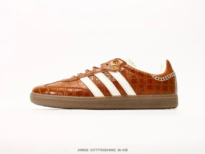 Adidas Originals Wb Pony Tonal Samba OG 阿迪达斯 桑巴舞系列绅士德训足球风百搭低帮休闲运动板鞋 JH9826 #33777765834002