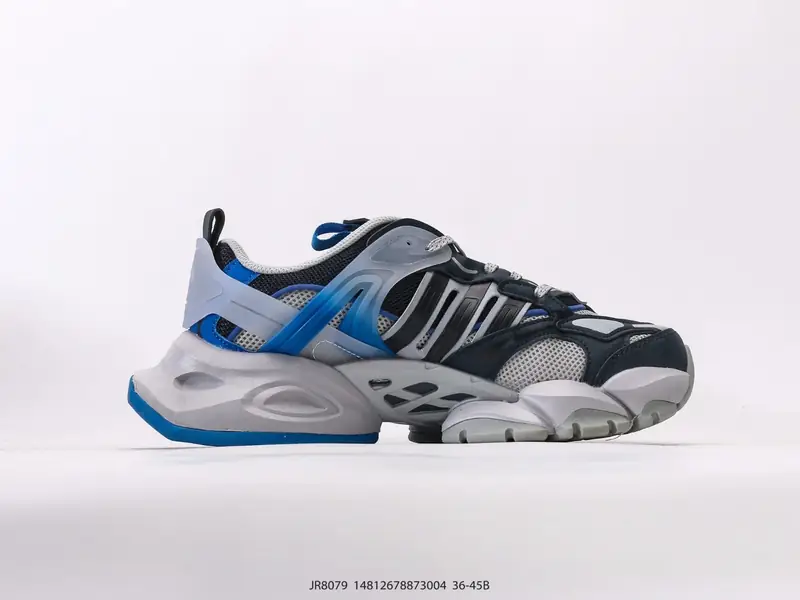 阿迪达斯Adidas XLG Runner Deluxe 跑步者豪华版系列低帮厚底增高老爹风复古缓震休闲运动慢跑鞋“黑暗灰反光” JP8079 #14812678873004