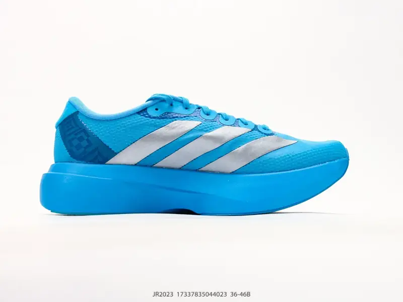 阿迪达斯 Ad Adizero Evo SL 阿迪超轻透气缓震跑鞋 #以令人难以置信的138克重量，刷新了跑鞋轻量化的记录，阿迪在材料科学和 JR2023 #17337835044023