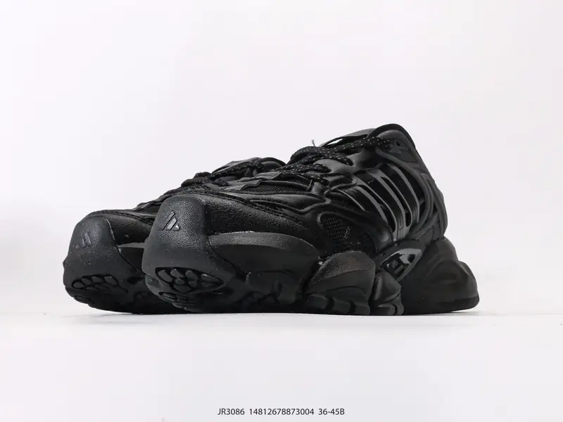 阿迪达斯Adidas XLG Runner Deluxe 跑步者豪华版系列低帮厚底增高老爹风复古缓震休闲运动慢跑鞋“黑暗灰反光” JR3086 #14812678873004