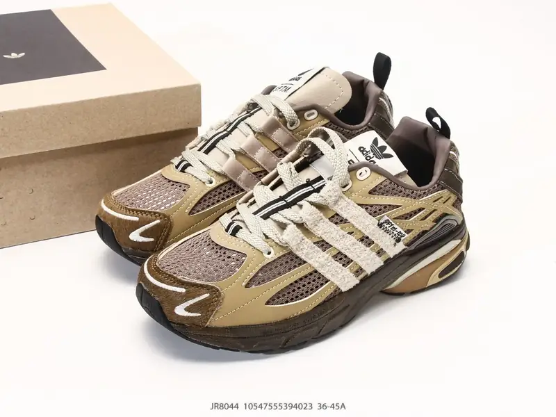 Adidas Zapatillas deportivas Retro Antideslizante Resistente JR8044 #10547555394023