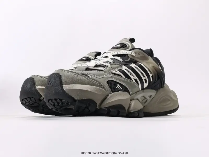 アディダス スポーツシューズ レトロ クッション 厚底 JR8078 #14812678873004