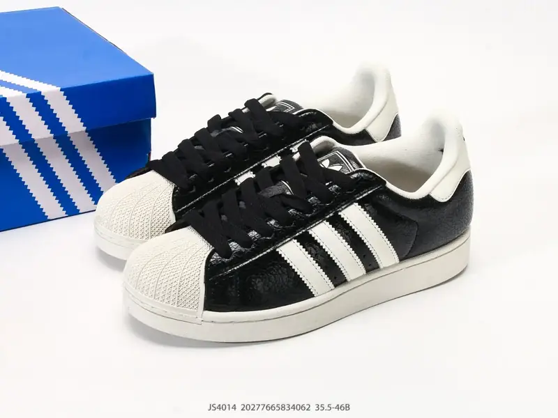 阿迪达斯 ADIDAS SUPERSTAR 三叶草☘️经典贝壳头系列 新款休闲板鞋潮流男女士运动鞋 JS4014 #20277665834062