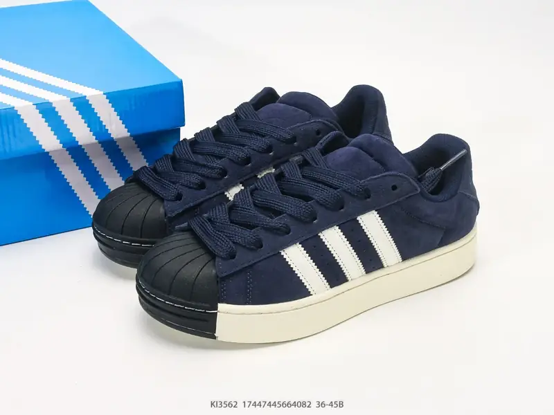 Adidas Superstar 2 ST 面包贝壳头鞋 3.0贝壳头低帮休闲板鞋 公司级版本 头层牛皮的胖版贝壳头 填充超饱满的面包鞋身 包裹感超棒 KI3562 #17447445664082