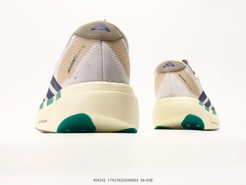 Adidas Adizero EVO SL 2马拉松飞线贾卡轻质透气休闲运动跑步鞋 KI4542 #17437635044003