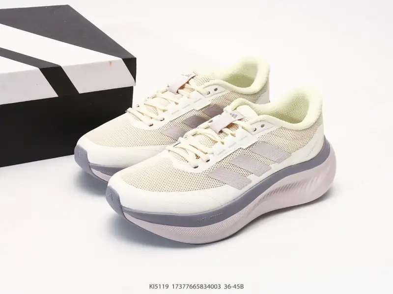 Adidas Sepatu Lari Bernapas Tahan Lama Low Top KI5119 #17377665834003