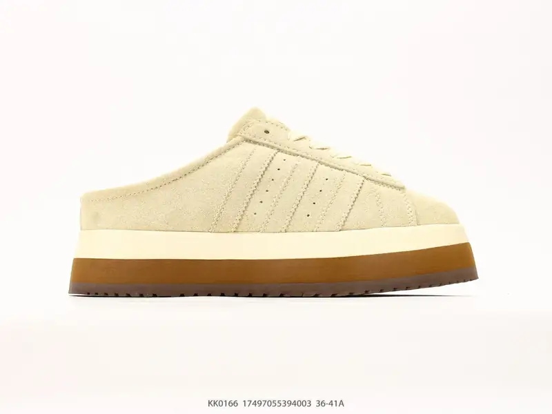 Adidas Originals Campus 00S WTR LO系列 阿迪达斯 面包风时尚潮流包头拖鞋 保有原型 KK0166 #17497055394003