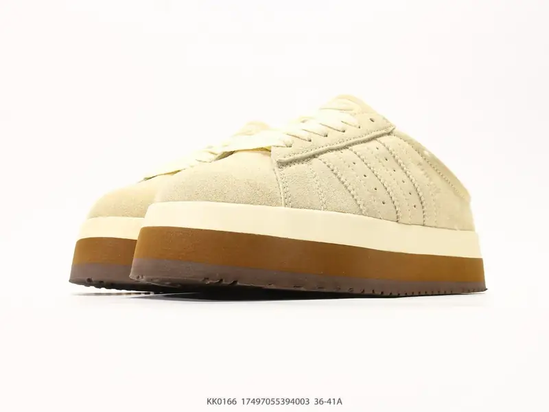 Adidas Originals Campus 00S WTR LO系列 阿迪达斯 面包风时尚潮流包头拖鞋 保有原型 KK0166 #17497055394003