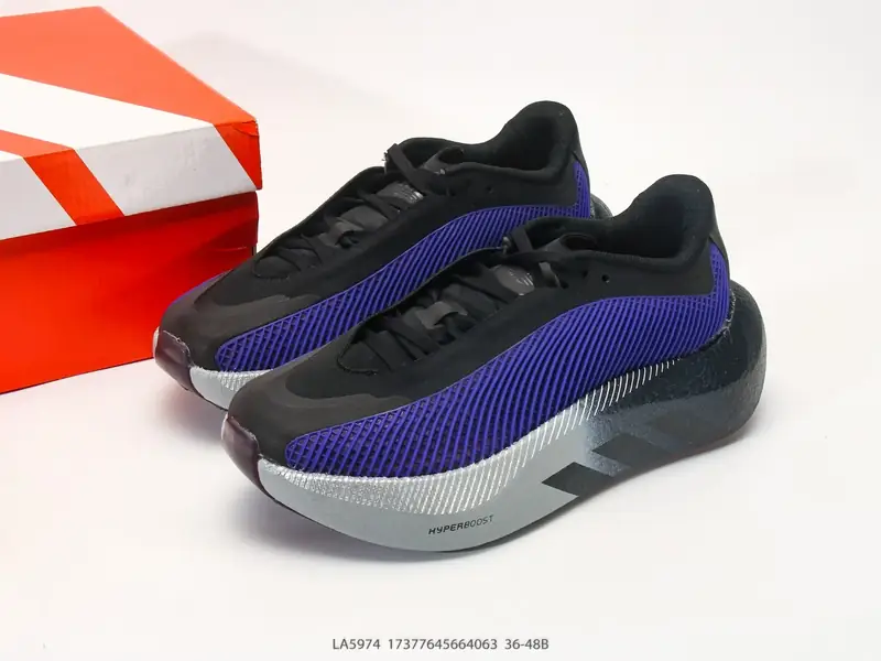 Adidas Sepatu Lari Retro Bernapas Bantalan Udara LA5974 #17377645664063