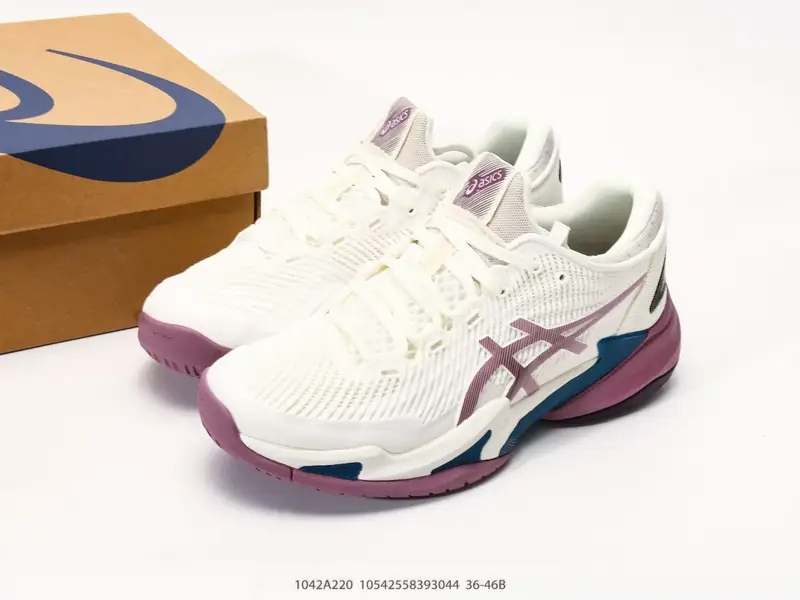 Asics Sports Shoes Breathable Durable Low-Top 1042A220 #10542558393044