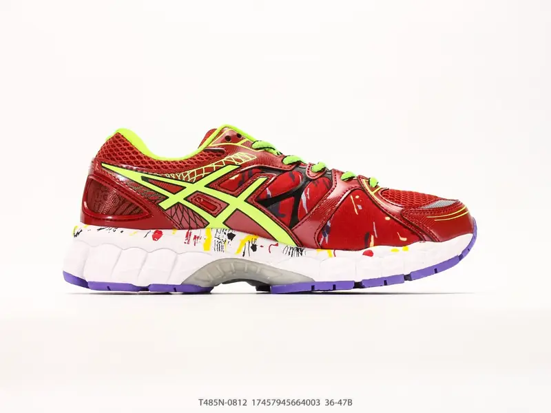 Asics Scarpe casual Retro Resistente Alla moda T485N-0812 #17457945664003