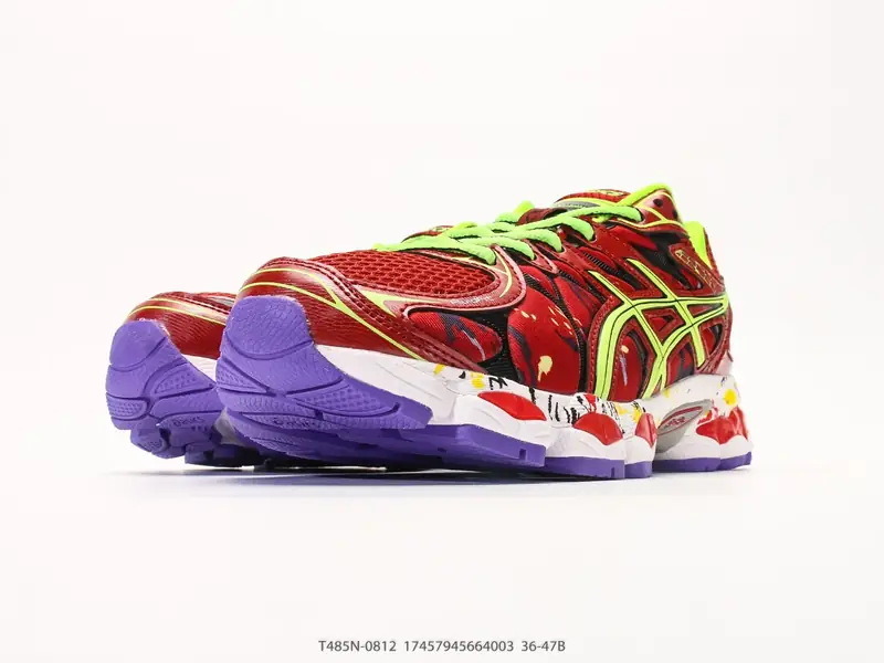 Asics Scarpe casual Retro Resistente Alla moda T485N-0812 #17457945664003