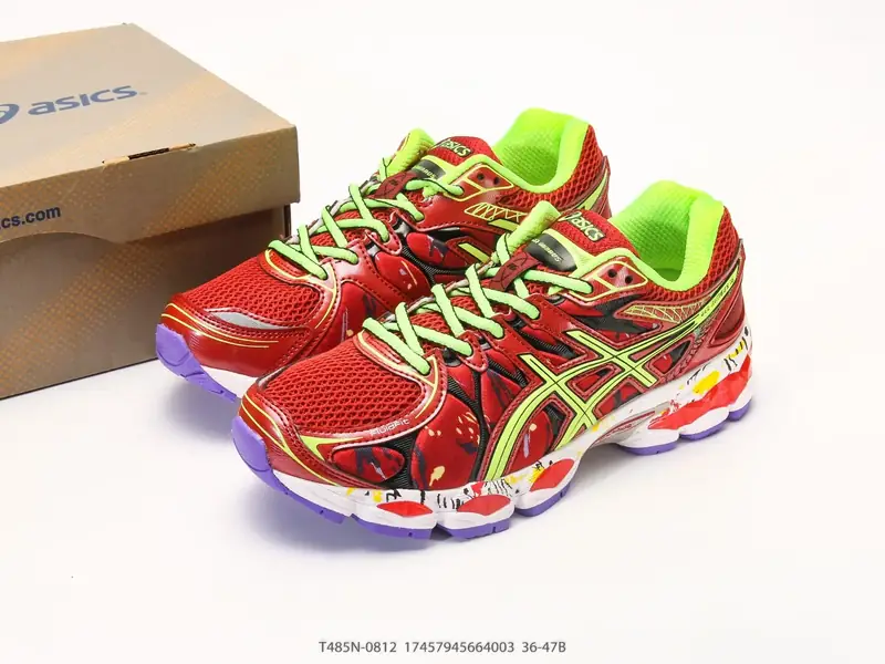 Asics Scarpe casual Retro Resistente Alla moda T485N-0812 #17457945664003