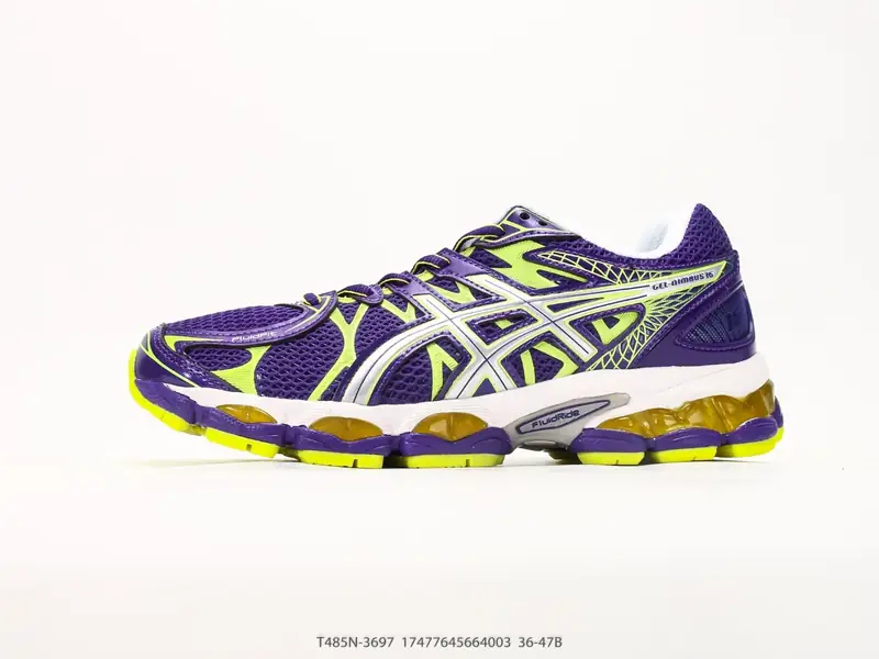 Asics Спортивная обувь Ретро Увеличенный Толстая подошва T485N-3697 #17477645664003