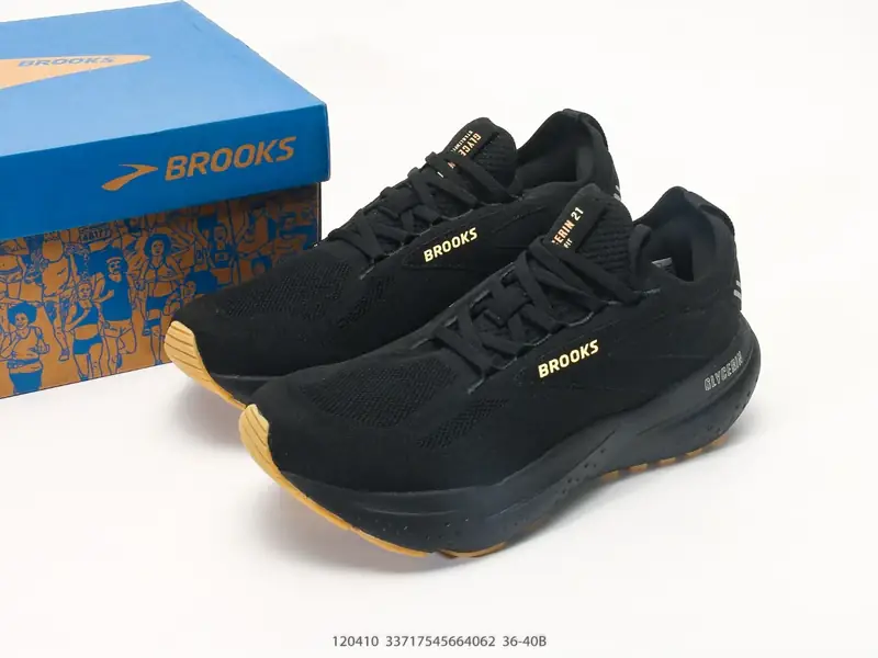 Brooks Running Shoes Cushioned Anti-Slip Durable 120410 #33717545664062