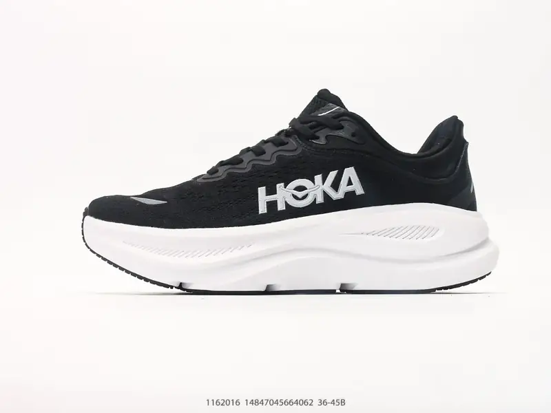 Z HOKA ONE ONE Bondi 9 WIDE 邦迪九代舒适防滑耐磨低帮休闲跑步鞋 相比常规跑鞋 HOKA ONE ONE特别研发使用性能独特的几何形跑鞋 1162016 #14847045664062