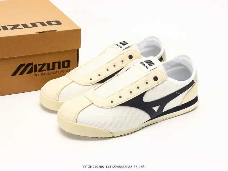 Mizuno Sepatu Olahraga Retro Bantalan Ringan D1GH240205 #14312748663082
