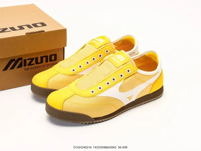 Mizuno Sepatu Olahraga Retro Bantalan Ringan D1GH240216 #14332048663062