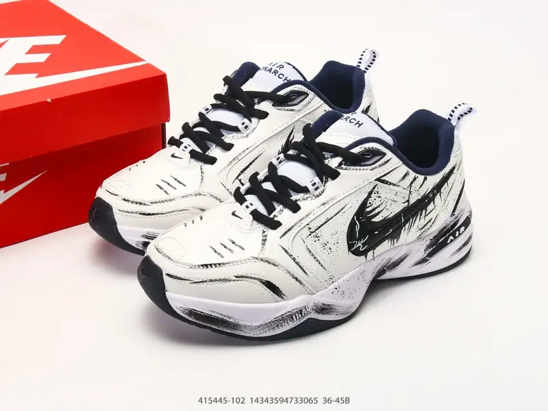 Nike Sportschuhe Retro Dicke Sohle Stützend 415445-102 #14342098733065