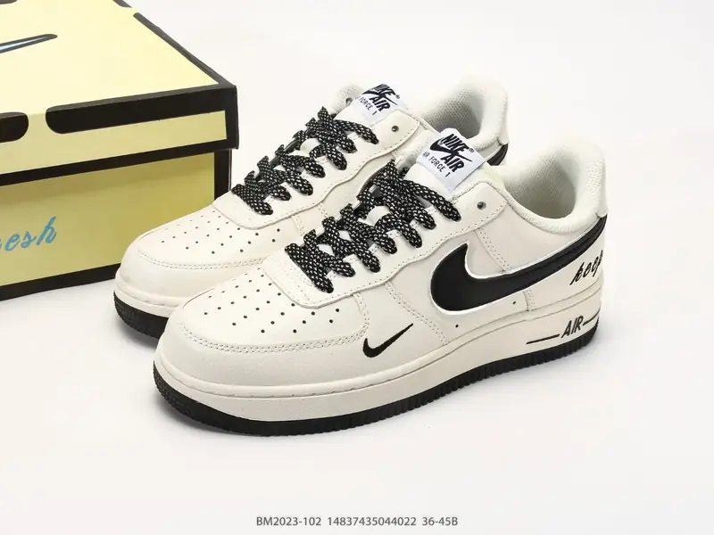 耐克Nike AIR FORCE 1’07空军一号低帮百搭休闲运动板鞋 BM2023-102 #14837435044022