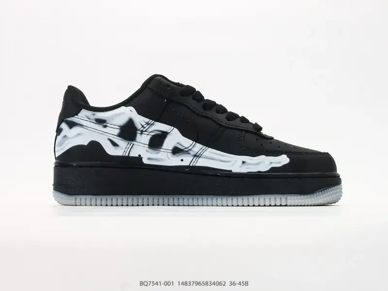 Nike Sportschuhe Retro Gedämpft Erhöht BQ7541-001 #14837965834062