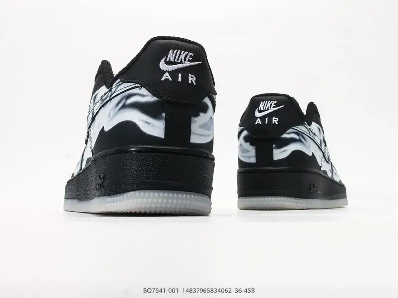 Nike Sportschuhe Retro Gedämpft Erhöht BQ7541-001 #14837965834062