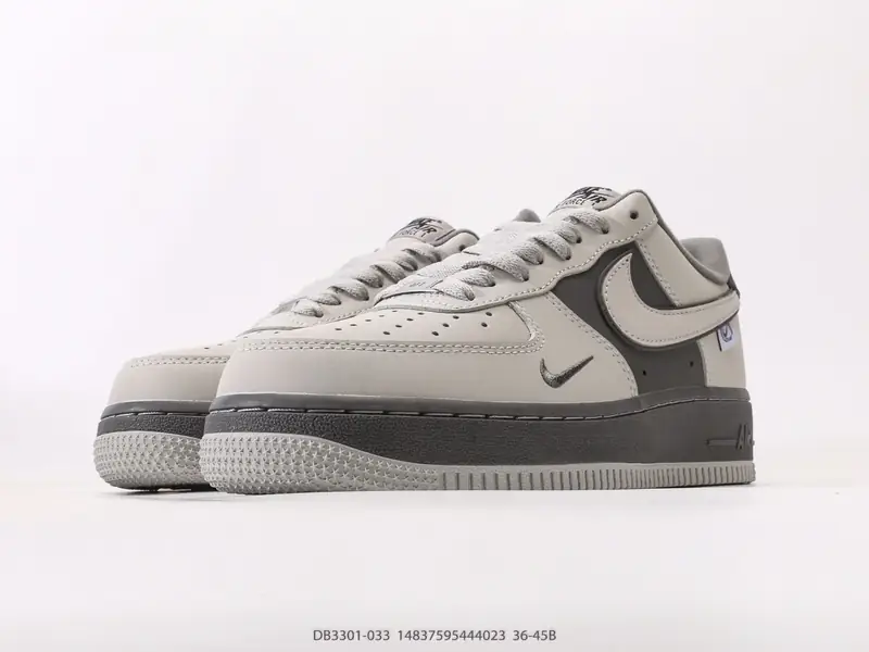 耐克Nike Air Force 1 Low 空军一号低帮百搭休闲运动板鞋 柔软、弹性十足的缓震性能和出色的 DB3301-033 #14837595444023