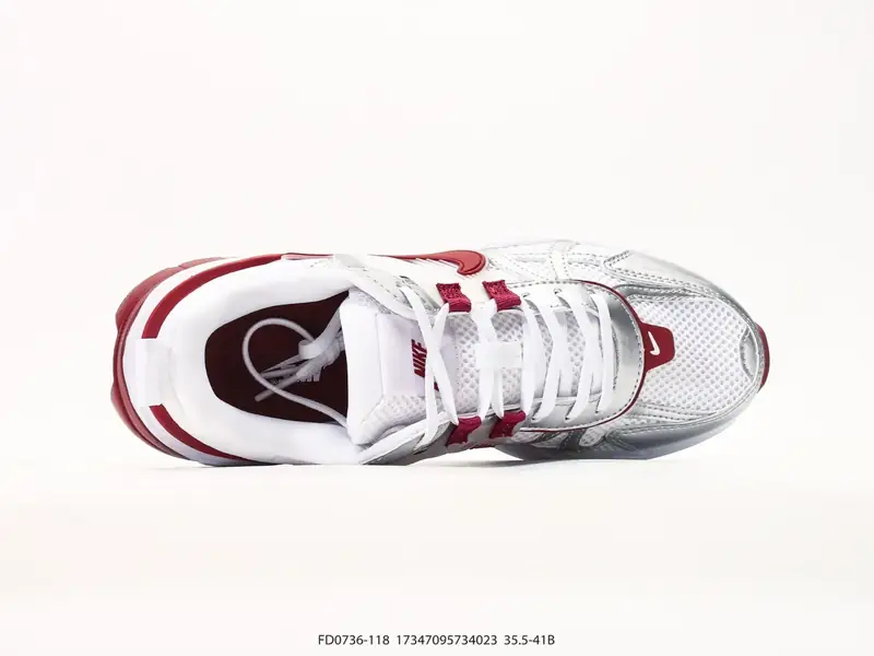 NIKE V2K RUN 复古风潮 耐克 网面透气运动鞋 灰银紧致的 FD0736-118 #17347095734023