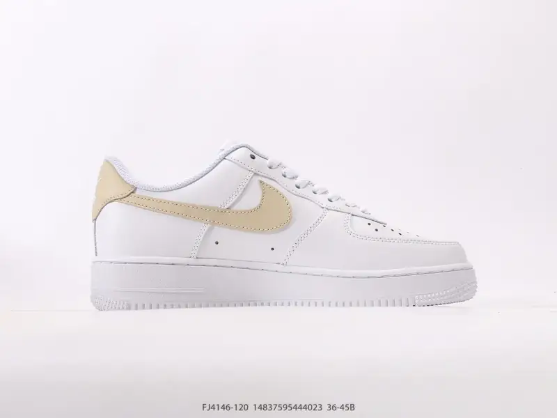 耐克Nike Air Force 1 Low 空军一号低帮百搭休闲运动板鞋 柔软、弹性十足的缓震性能和出色的 FJ4146-120 #14837595444023