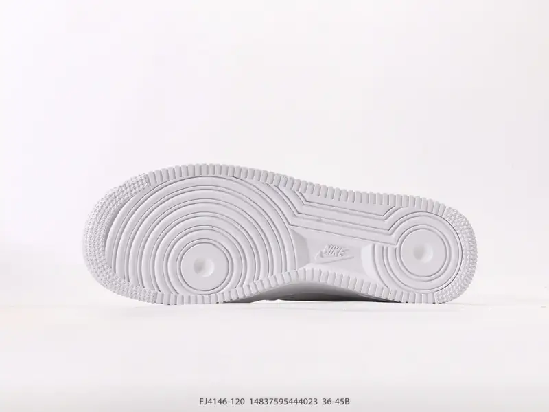 耐克Nike Air Force 1 Low 空军一号低帮百搭休闲运动板鞋 柔软、弹性十足的缓震性能和出色的 FJ4146-120 #14837595444023