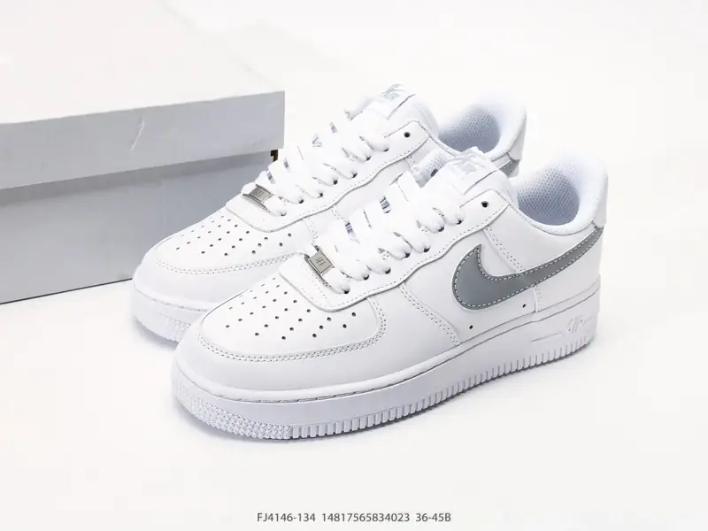 耐克 Nike Air Force 1 '07 空军一号含气垫 低帮百搭厚底增高休闲运动板鞋 FJ4146-134 #14817565834023
