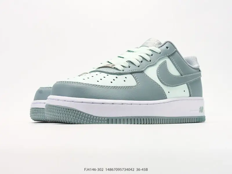 耐克 Nike Air Force 1 '07 Low 空军一号含气垫 低帮百搭厚底增高休闲运动板鞋 FJ4146-302 #14867095734042