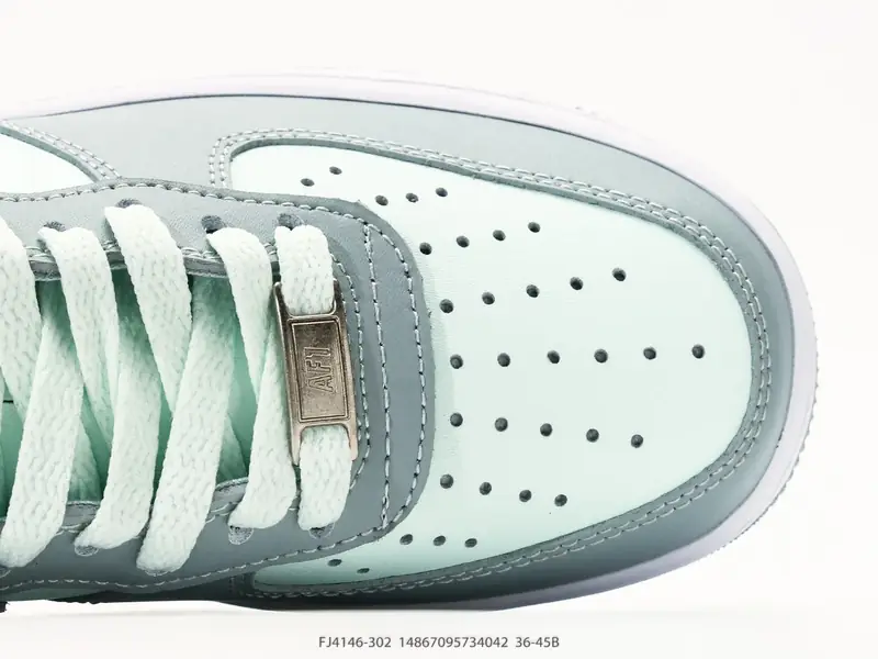 耐克 Nike Air Force 1 '07 Low 空军一号含气垫 低帮百搭厚底增高休闲运动板鞋 FJ4146-302 #14867095734042