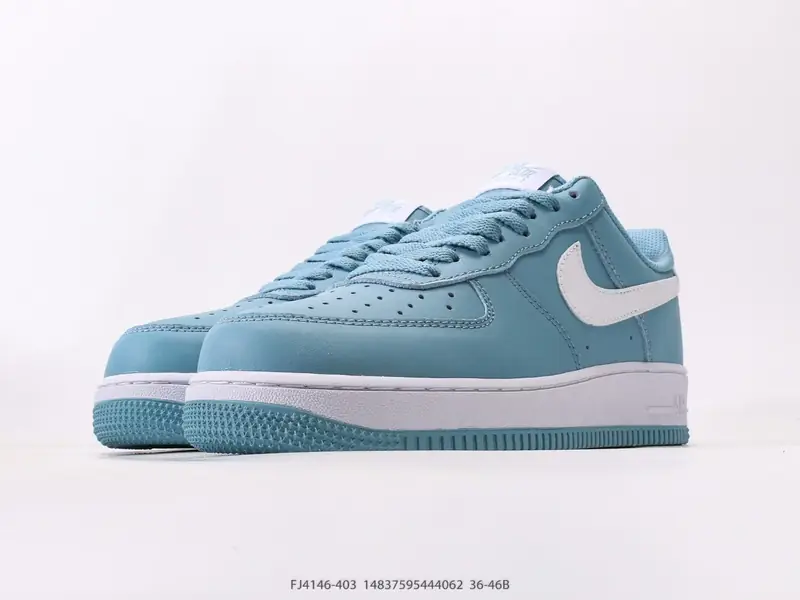 耐克Nike Air Force 1 Low 空军一号低帮百搭休闲运动板鞋 柔软、弹性十足的缓震性能和出色的 FJ4146-403 #14837595444062