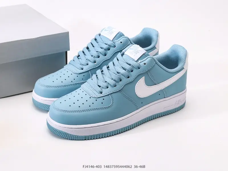 耐克Nike Air Force 1 Low 空军一号低帮百搭休闲运动板鞋 柔软、弹性十足的缓震性能和出色的 FJ4146-403 #14837595444062