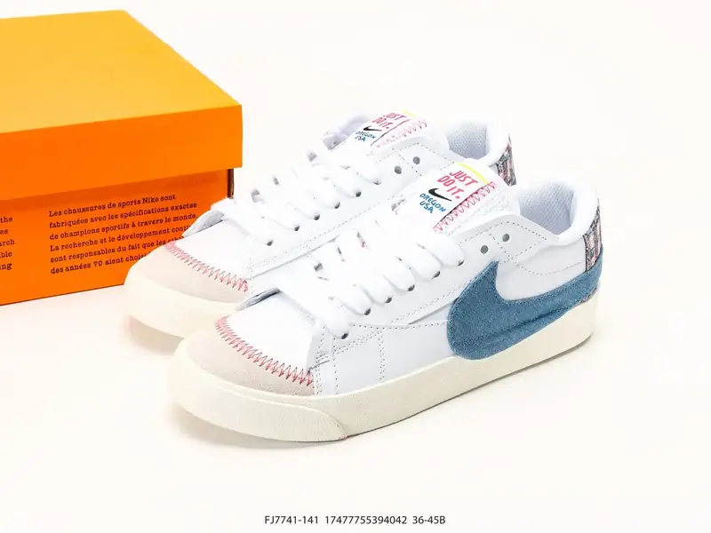 耐克NIKE WMNS Blazer Low LX 开拓者 厚底增高低帮百搭休闲运动板鞋 FJ7741-141 #17477755394042