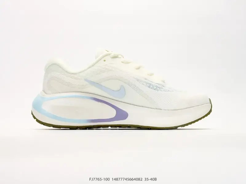 Nike Journey Run 耐克 轻便透气 缓震舒适 运动跑步鞋 使用了新型的缓震材料 脚感偏韧 FJ7765-100 #14877745664082