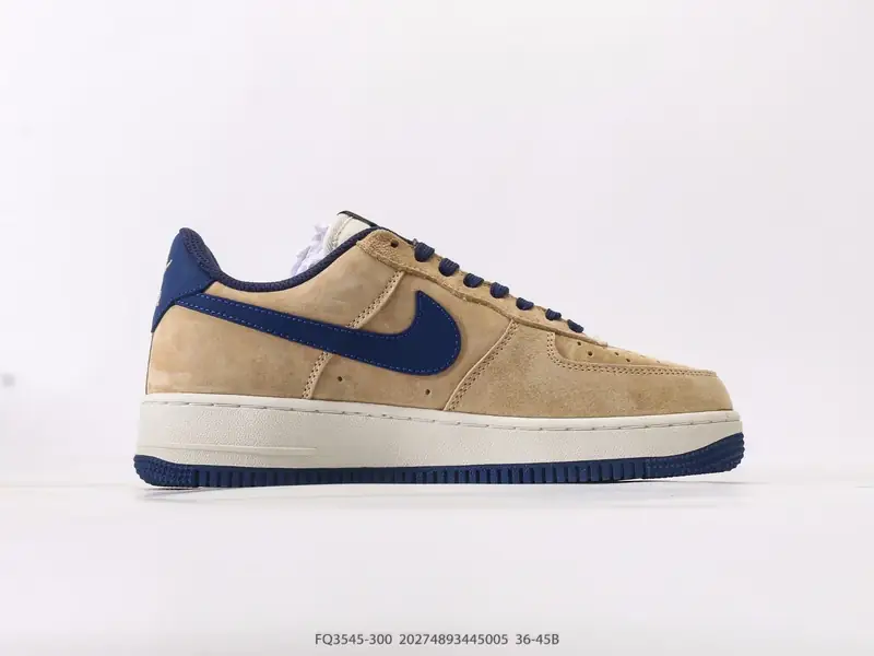 耐克Nike Air Force 1 Low 空军一号低帮百搭休闲运动板鞋 柔软、弹性十足的缓震性能和出色的 FQ3545-300 #20274893445005