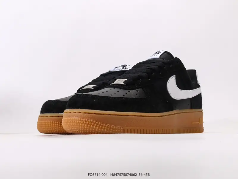 耐克Nike Air Force 1 Low 空军一号低帮百搭休闲运动板鞋 柔软、弹性十足的缓震性能和出色的 FQ8714-004 #14847575874062