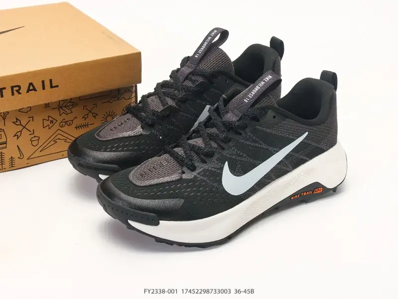 Nike Trail Running Shoes Anti-Slip Durable Trail FV2338-001 #17452298733003