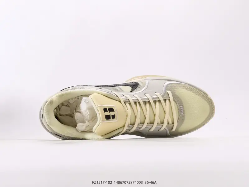 Nike Баскетбольные кроссовки Противоскользящий Износостойкий Низкий верх FZ1517-102 #14867075874003